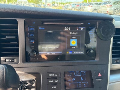 2015 Toyota SIENNA LE 3.5L LE 8 Passenger