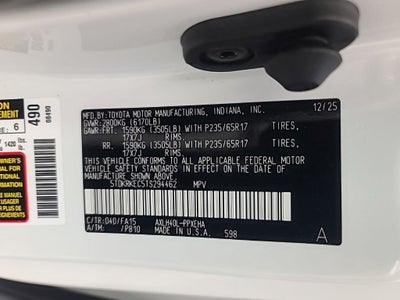 2026 Toyota Sienna LE 8 Passenger