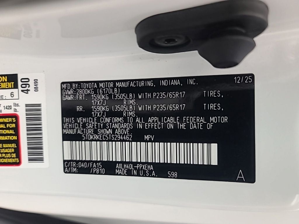 2026 Toyota Sienna LE 8 Passenger