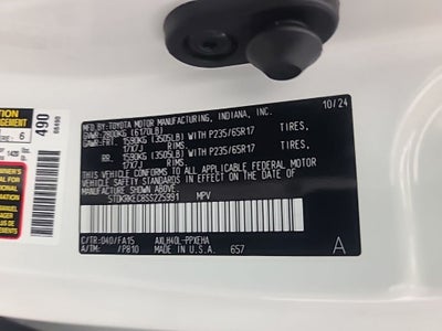 2025 Toyota Sienna LE 8 Passenger