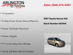 2007 Toyota SIENNA XLE
