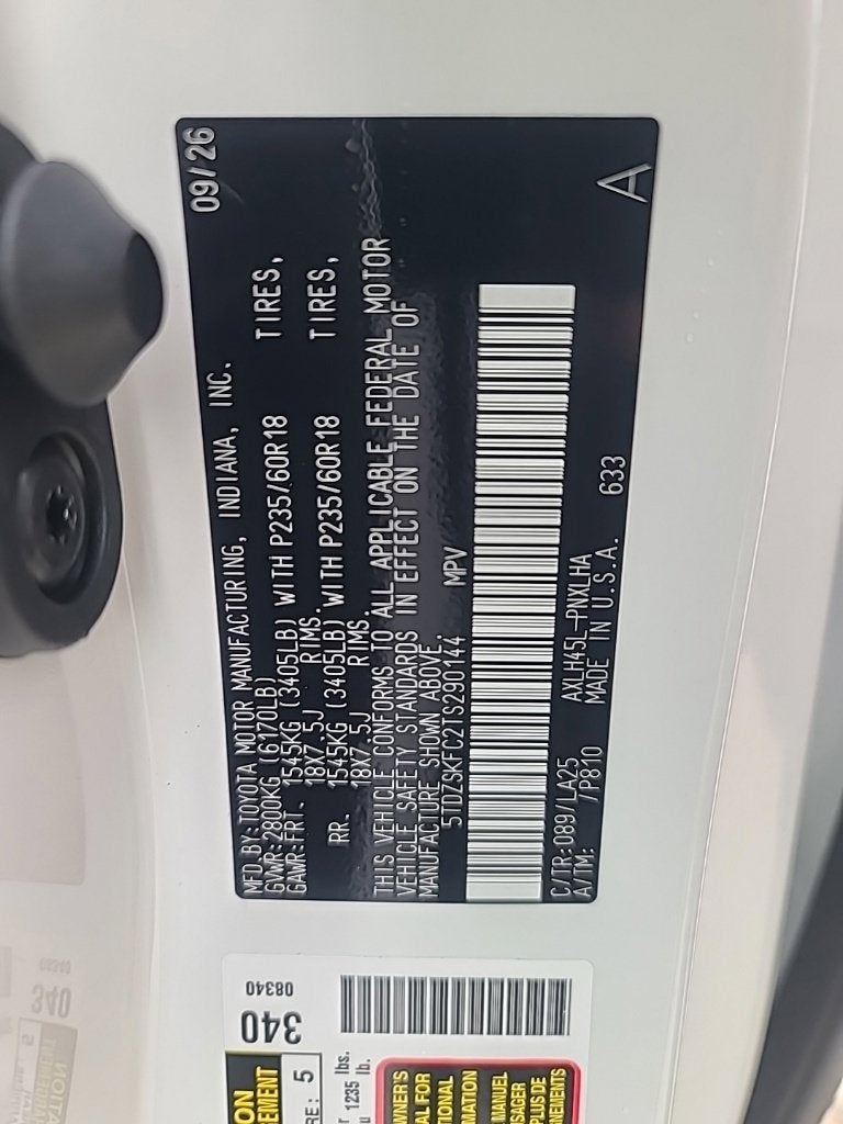 2026 Toyota Sienna Limited