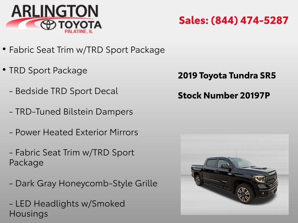 2019 Toyota Tundra SR5 TRD Sport Package