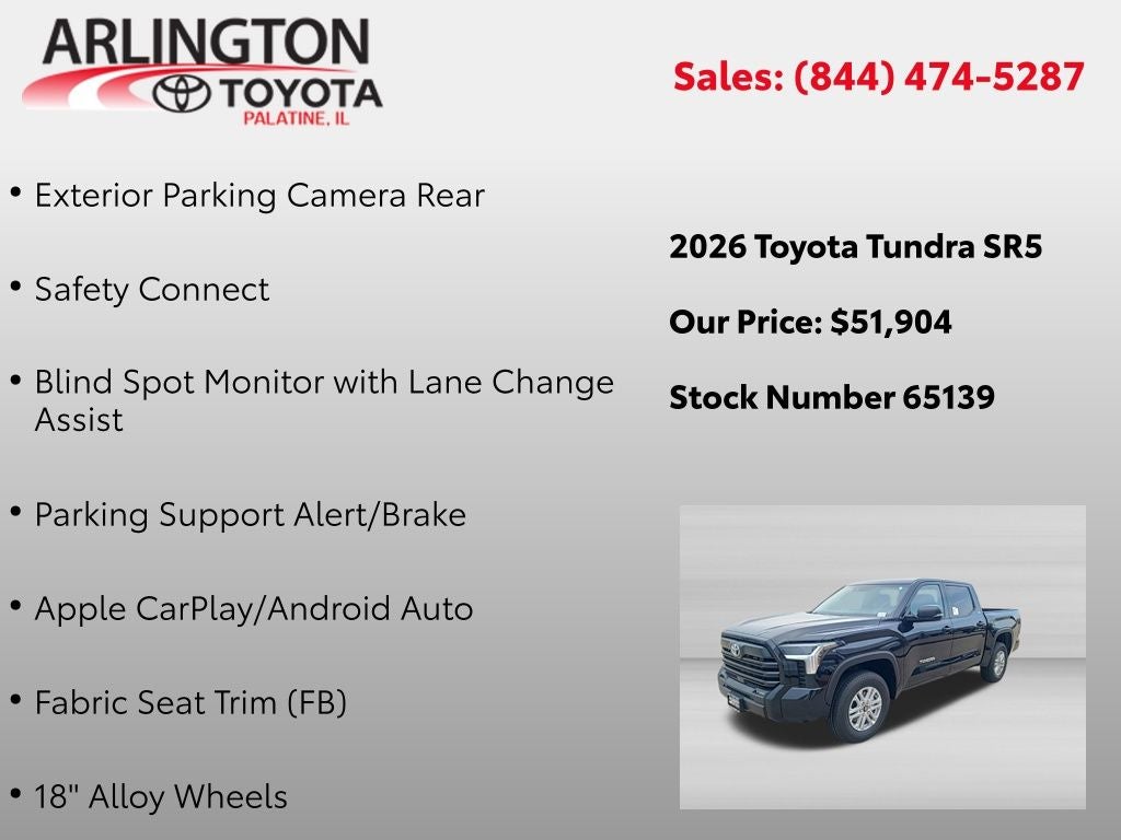2026 Toyota Tundra SR5