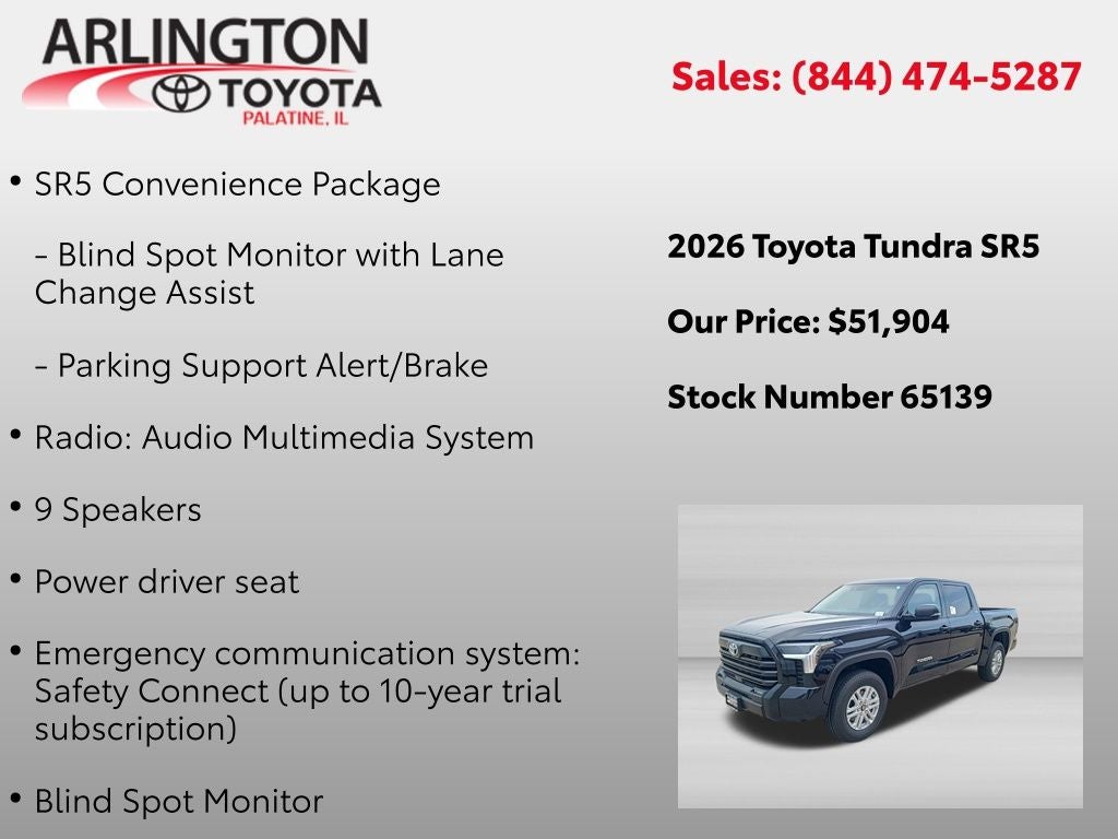 2026 Toyota Tundra SR5