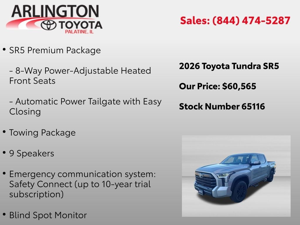 2026 Toyota Tundra SR5