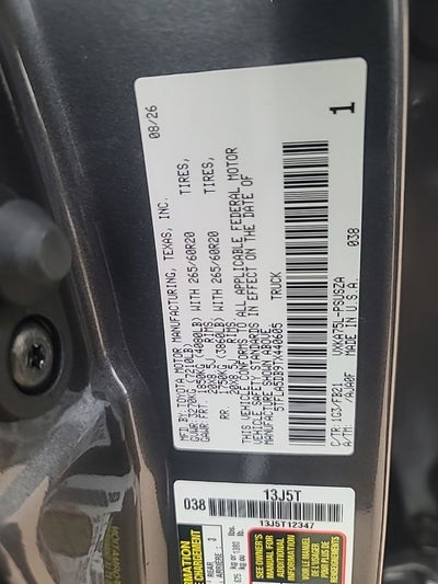 2026 Toyota Tundra SR5