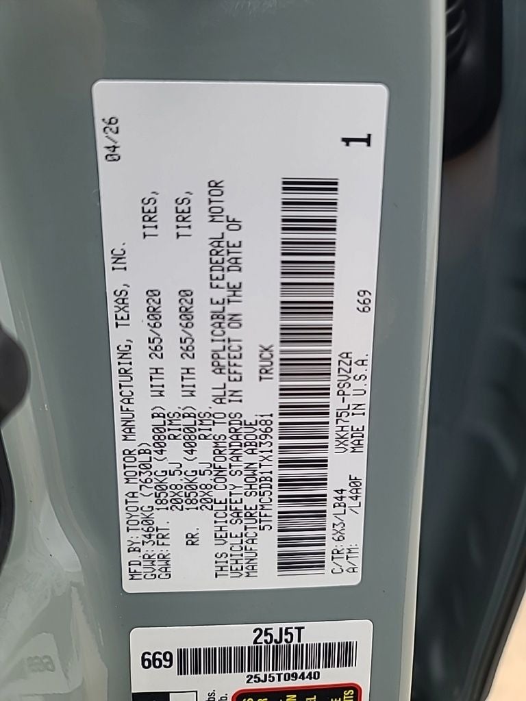 2026 Toyota Tundra i-FORCE MAX 1794 Edition i-FORCE MAX