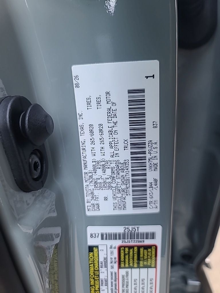 2026 Toyota Tundra Hybrid 1794 Edition