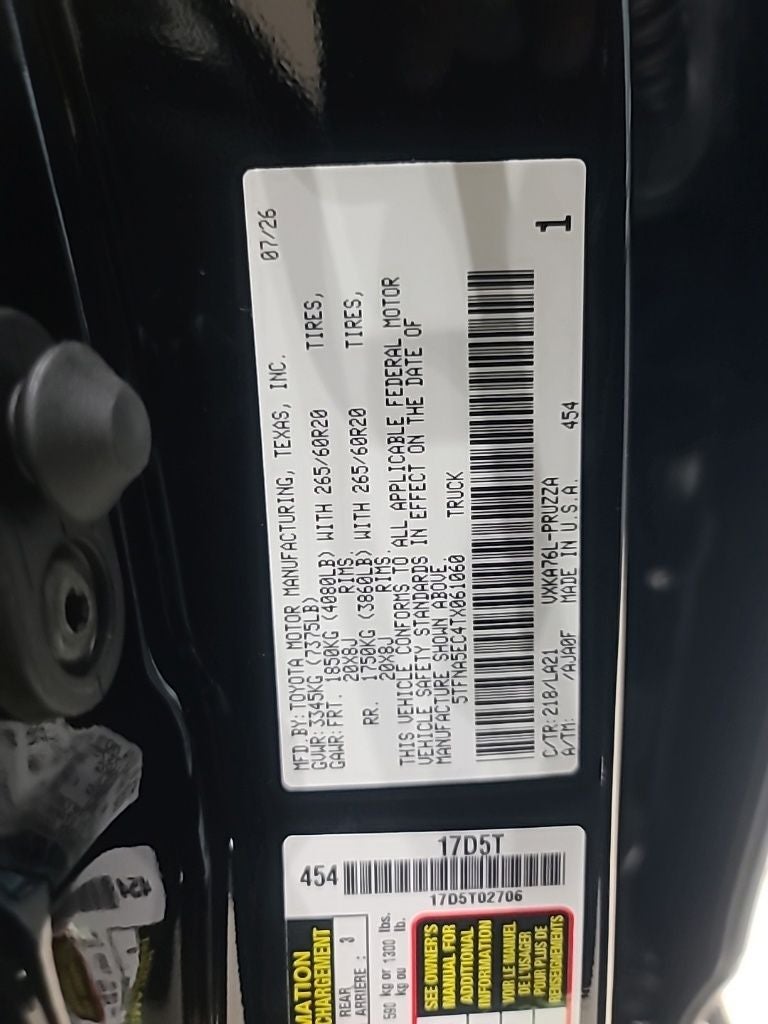 2026 Toyota Tundra Platinum