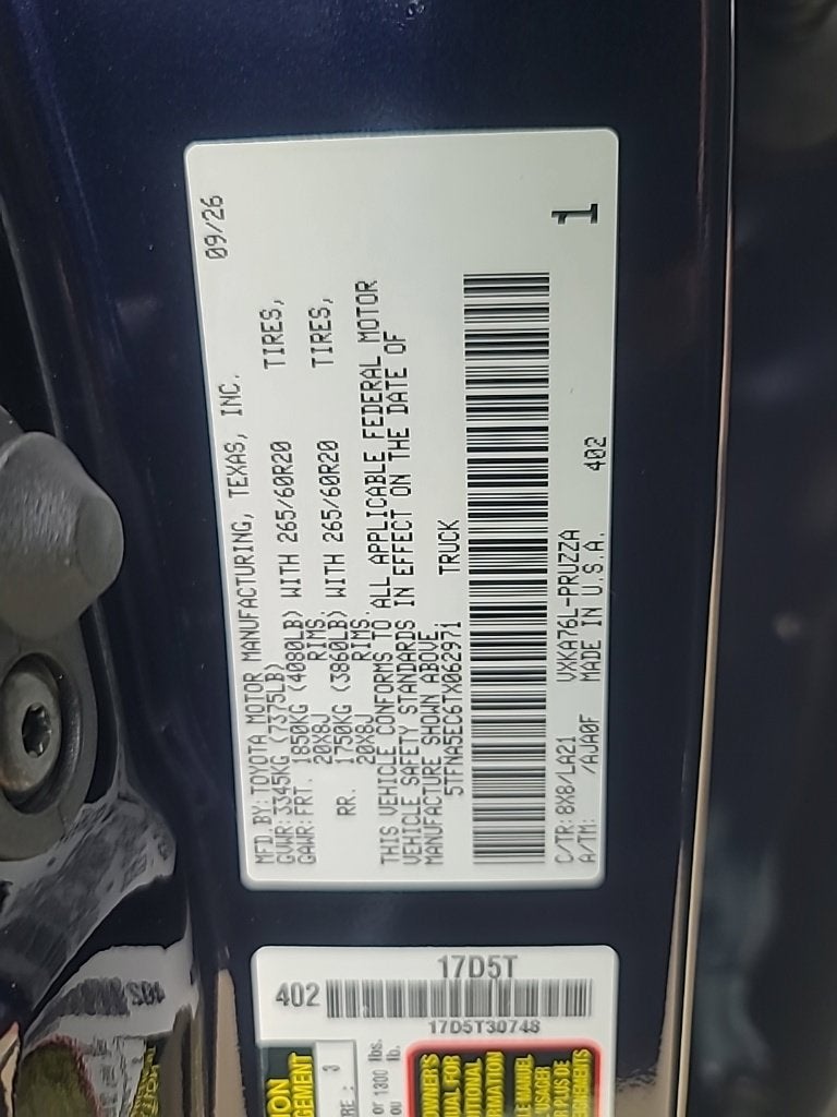 2026 Toyota Tundra Platinum