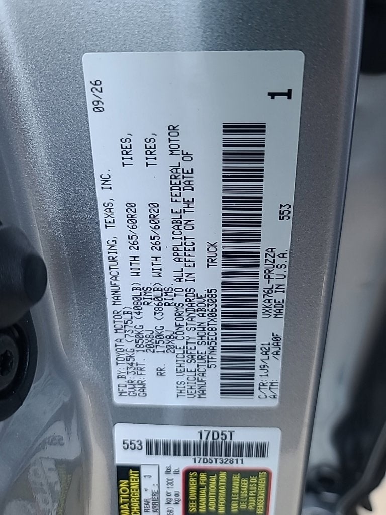2026 Toyota Tundra Platinum