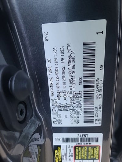 2026 Toyota Tundra i-FORCE MAX Capstone