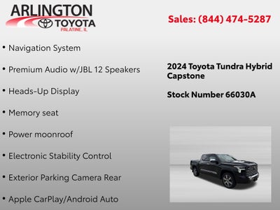 2024 Toyota Tundra Hybrid Capstone
