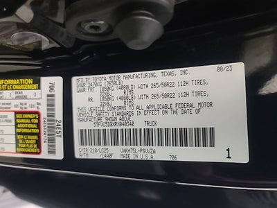 2024 Toyota Tundra i-FORCE MAX Capstone