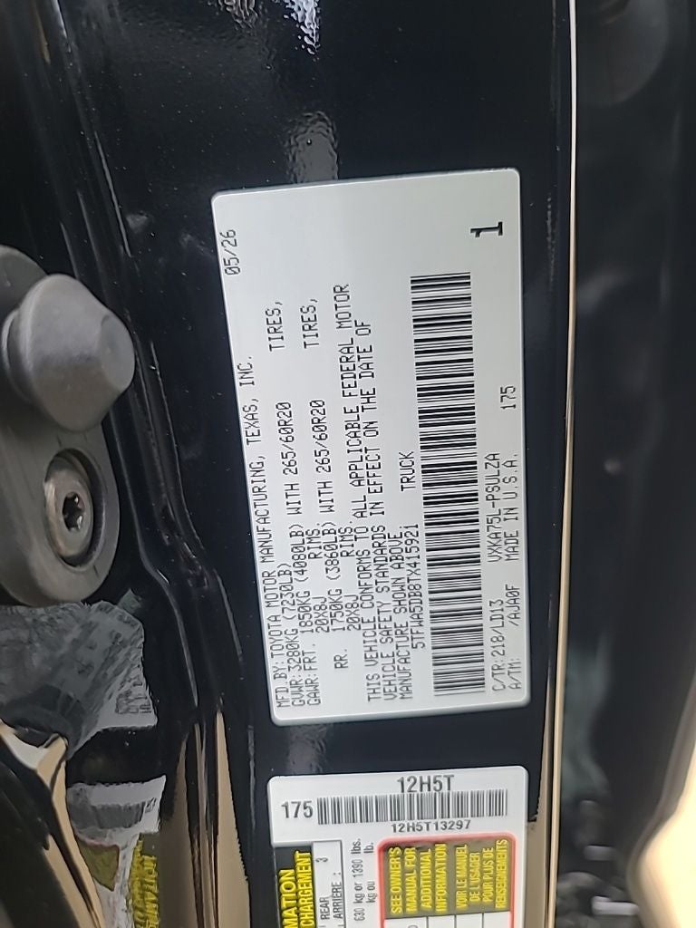 2026 Toyota Tundra Limited