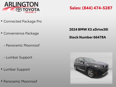 2024 BMW X3 xDrive30i