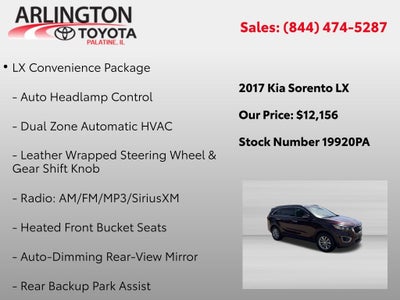 2017 Kia Sorento LX