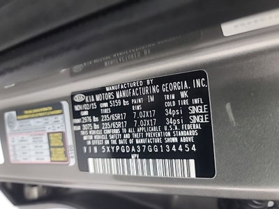 2016 Kia Sorento LX