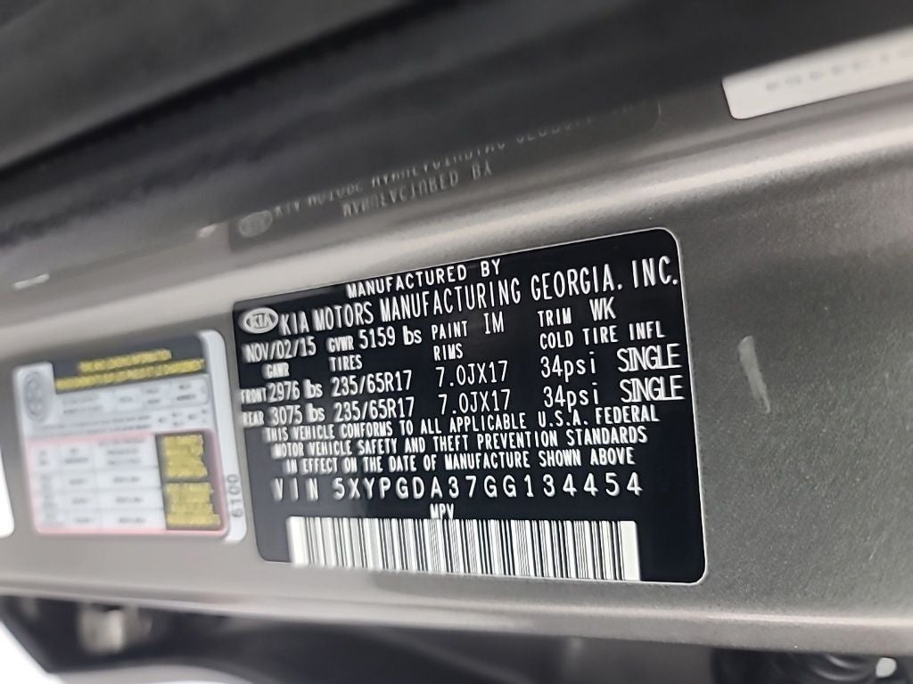 2016 Kia Sorento LX