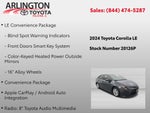 2024 Toyota Corolla LE w/ Convenience Package