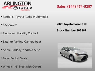 2025 Toyota Corolla LE