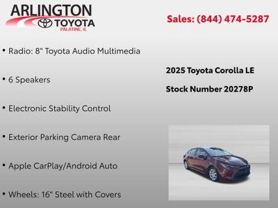 2025 Toyota Corolla LE