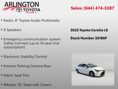 2025 Toyota Corolla LE