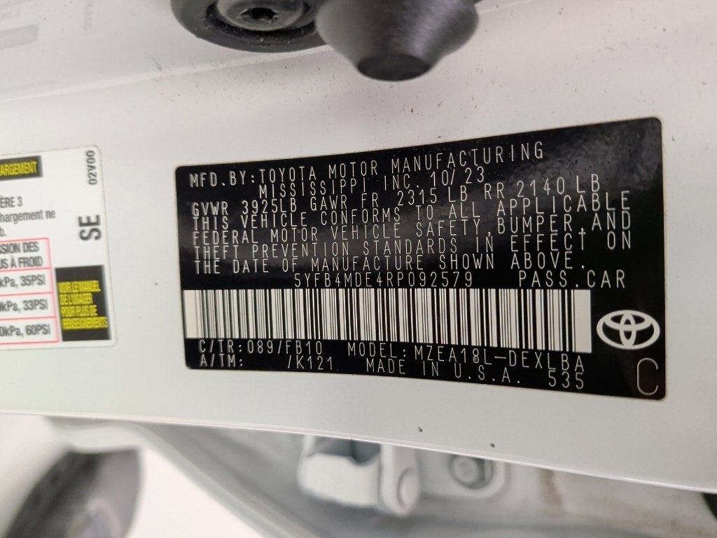2024 Toyota Corolla LE