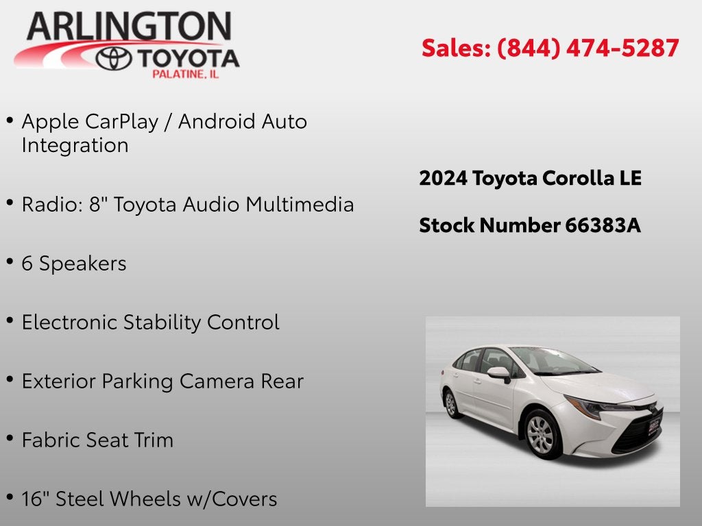 2024 Toyota Corolla LE