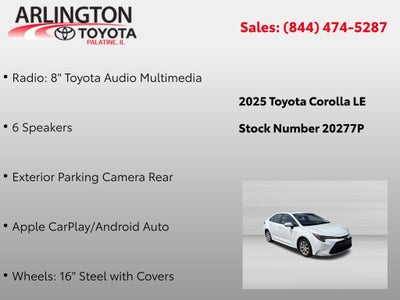2025 Toyota Corolla LE