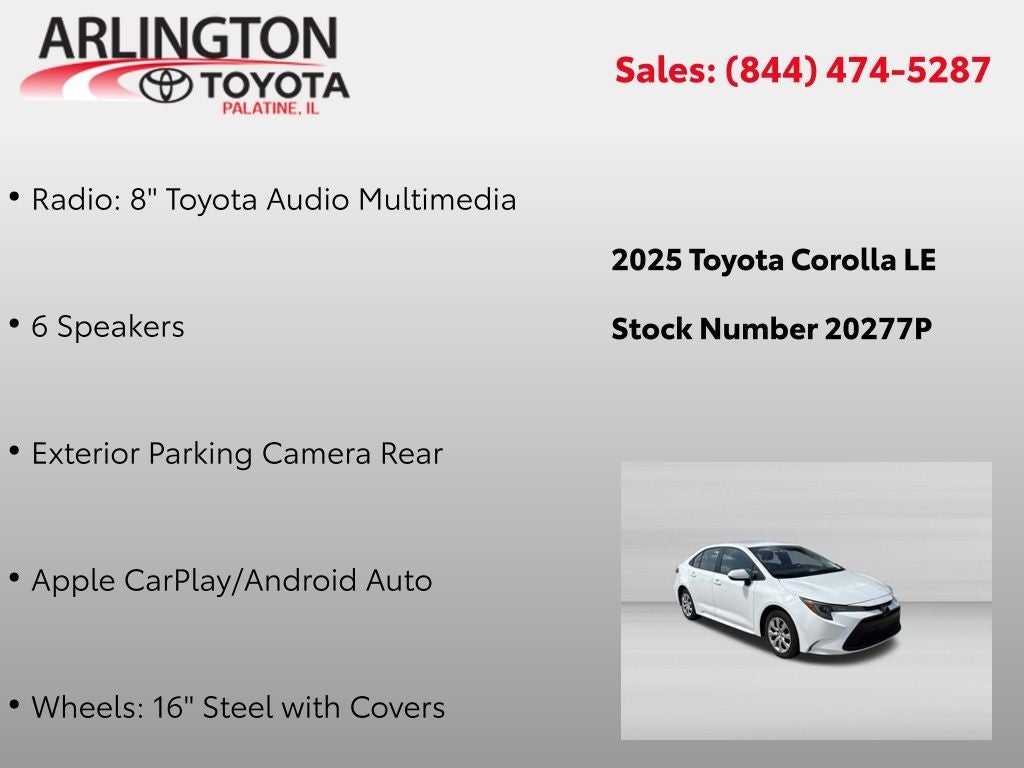 2025 Toyota Corolla LE