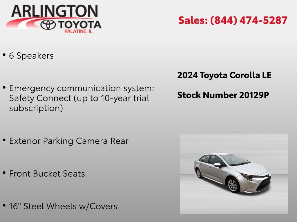 2024 Toyota Corolla LE