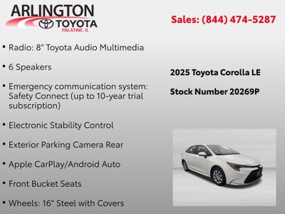 2025 Toyota Corolla LE