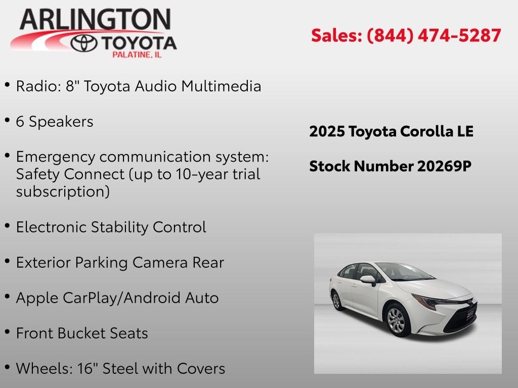 2025 Toyota Corolla LE