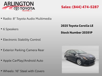 2025 Toyota Corolla LE