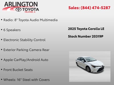 2025 Toyota Corolla LE
