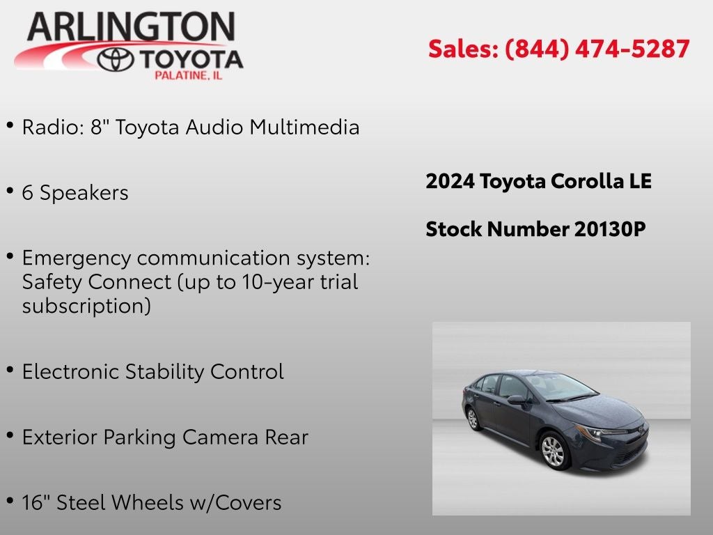 2024 Toyota Corolla LE