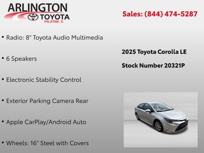 2025 Toyota Corolla LE