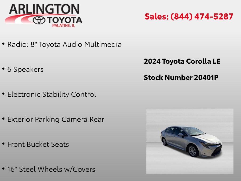 2024 Toyota Corolla LE