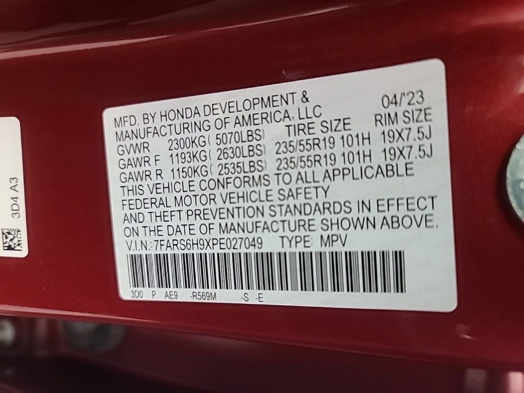 2023 Honda CR-V Sport Touring