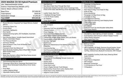 2025 Mazda Mazda CX-50 Premium