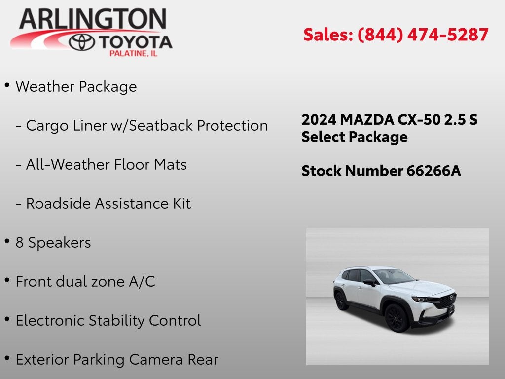 2024 Mazda Mazda CX-50 2.5 S Select Package