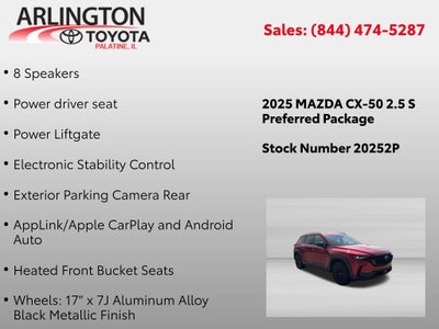 2025 Mazda Mazda CX-50 2.5 S Preferred Package