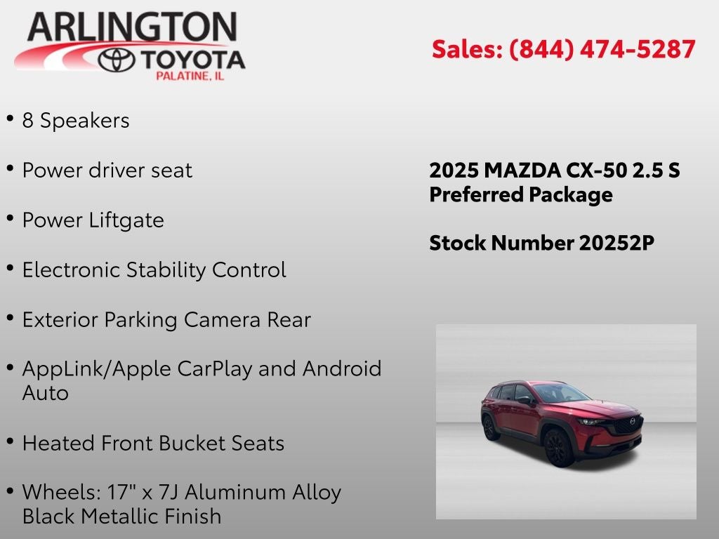 2025 Mazda Mazda CX-50 2.5 S Preferred Package