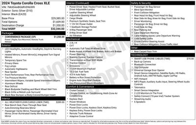 2024 Toyota Corolla Cross XLE