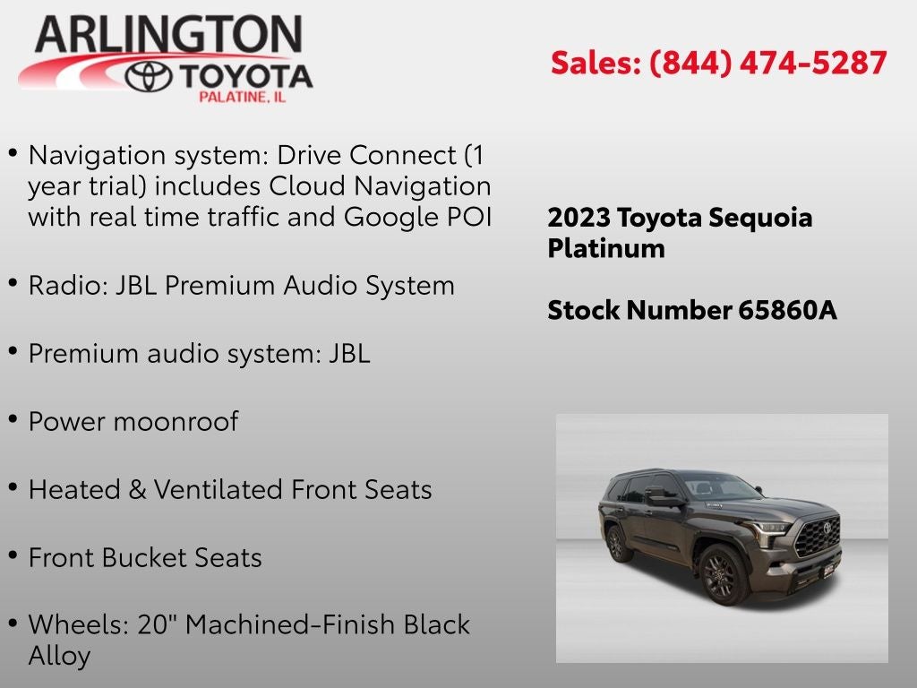 2023 Toyota Sequoia Platinum