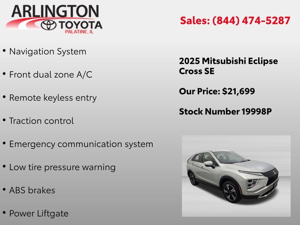 2025 Mitsubishi Eclipse Cross SE