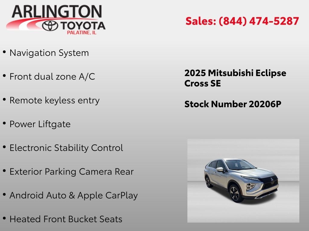 2025 Mitsubishi Eclipse Cross SE