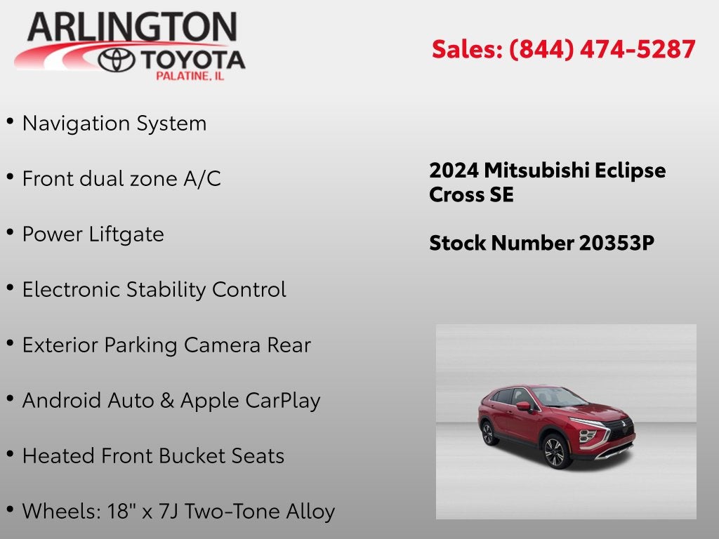 2024 Mitsubishi Eclipse Cross SE